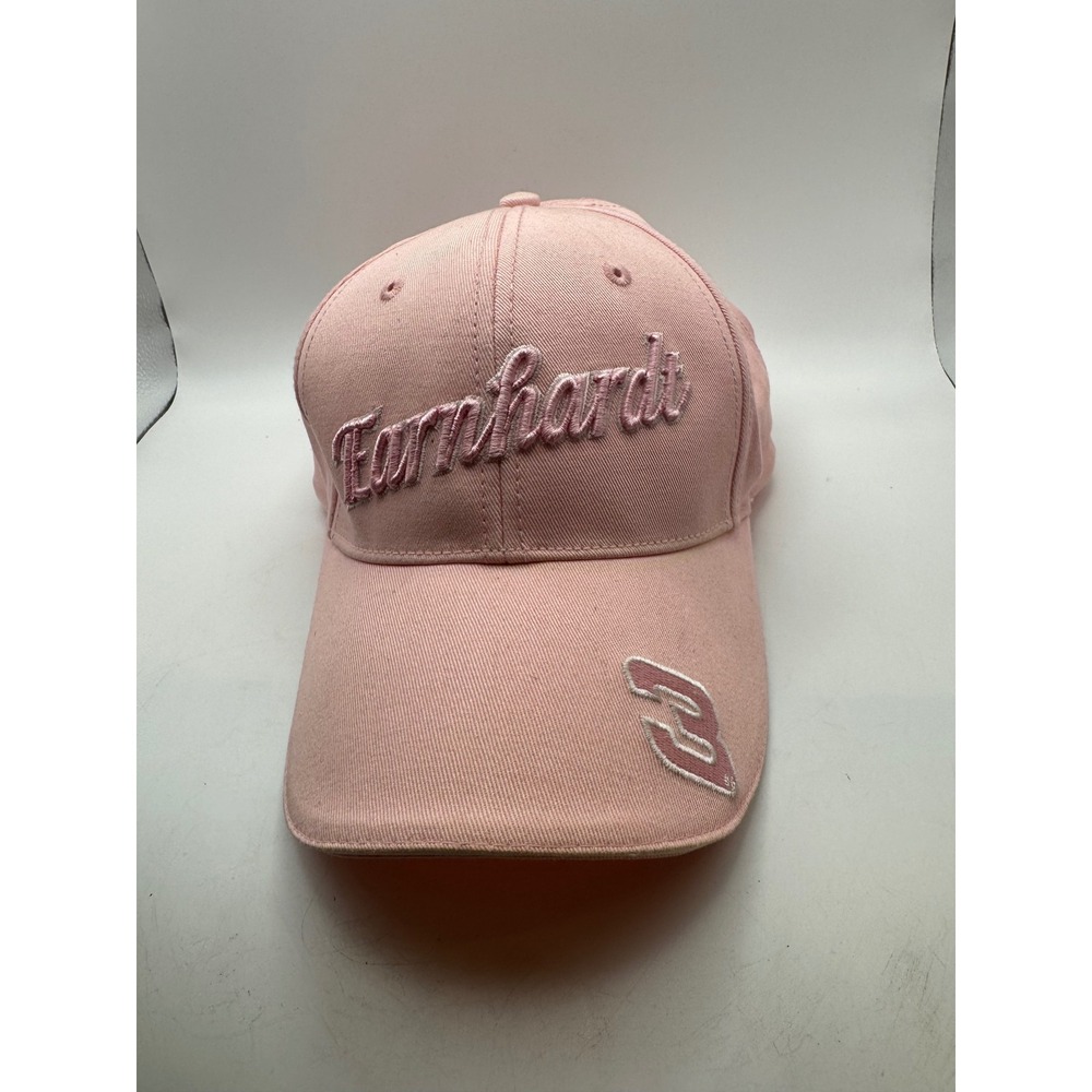 Dale Earnhardt The Intimidator Pink Ladies NASCAR Baseball Cap